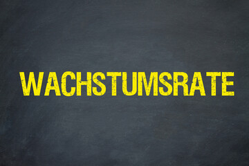 Poster - Wachstumsrate