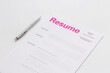 © 9dreamstudio - Find new job. Resume application form ready to be reviewed