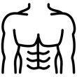 handdrawn six pack icon