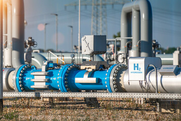 hydrogen renewable energy production pipeline - hydrogen gas for clean electricity solar and windtur