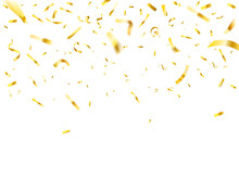Gold Shiny Confetti