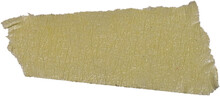 Beige Teared Paper Sticker Or Called Strip With Ripped Edges