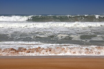 Sticker - Surf waves in Safi, Morocco