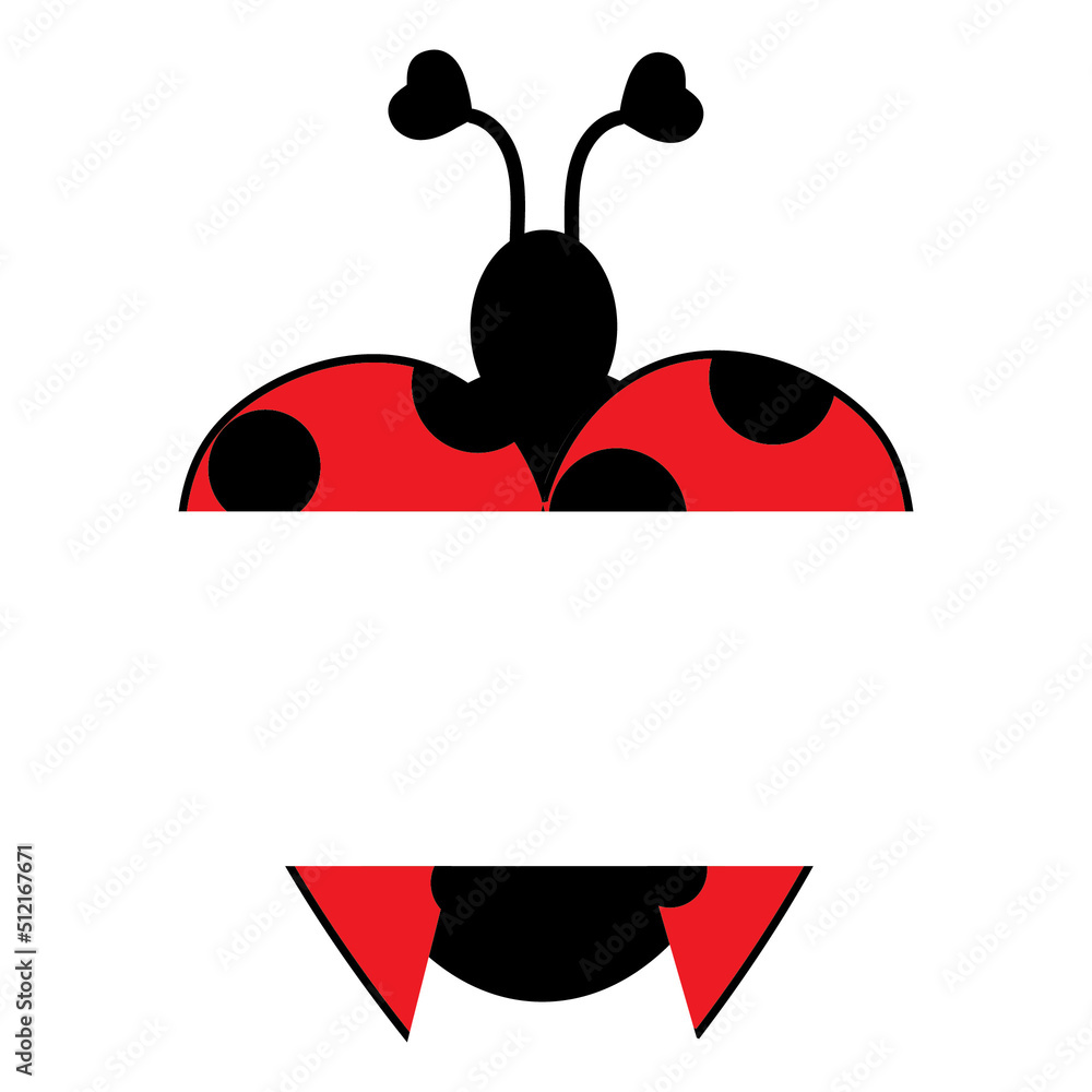 [BAA] å_lady bug svg png, lady bug name frame svg, ladybug seamless ...