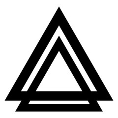 Poster - art triangle logo
