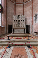 Wall Mural - The Church of Santa Maria Gloriosa dei Frari in Venice on a summer day