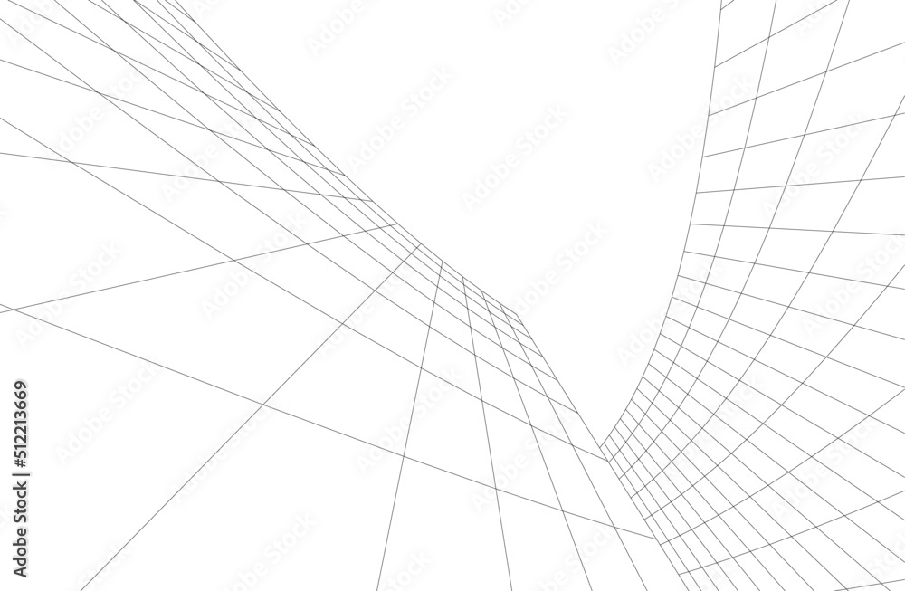 abstract background with net