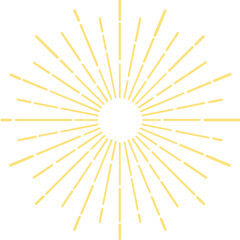 golden sunburst