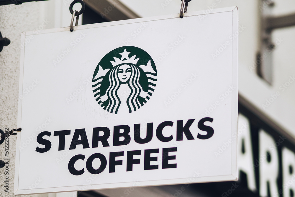 スターバックスコーヒー 看板 スターバックス 金属 看板 Starbucks