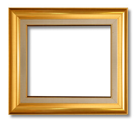 Wall Mural - antique golden frame