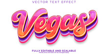 Vegas Neon Text Effect, Editable Party And Disco Text Style