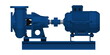Assy of centrifugal pump in side view