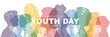 International Youth Day banner.