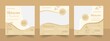 © Lizayua - Beauty bodycare wellness and spa treatments content ideas for social media square post banner template