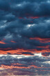 Dramatic clouds and sunset 9