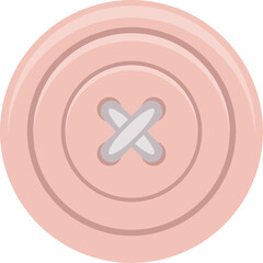 Clothes button clipart design illustration