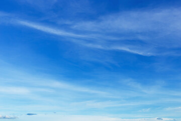 Wall Mural - blue sky with clouds many beautiful white