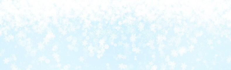 Wall Mural - Abstract Banner Backgrounds snow on blue backgrounds , illustration wallpaper