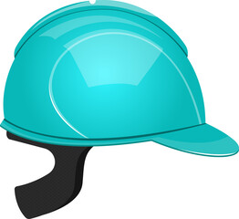 Protection helmet for construction clipart design illustration