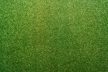 Background With Sparkles. Backdrop With Glitter. Shiny Textured Surface. Dark Moderate Green