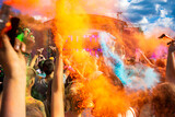 Festiwal Kolorów Holi. Indyjskie święto z kolorowym pudrem, Polska
