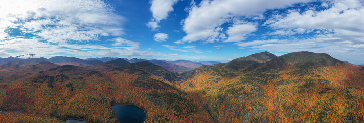 Canvas Print - Peak Foilage - Keene, New York