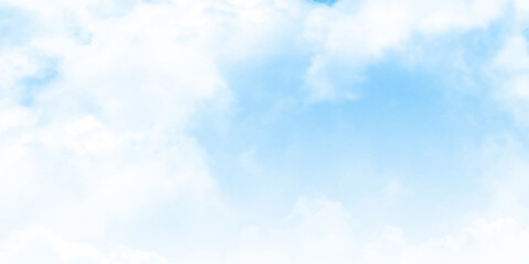Wall Mural - a blue sky with clouds