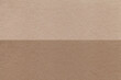 © nikol85 - Texture of craft brown and beige paper background, half two colors, macro. Structure of vintage umber cardboard.
