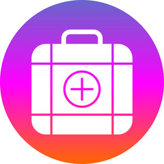 Canvas Print - Medical Kit Icon