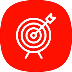 Wall Mural - Goal Strategy Icon