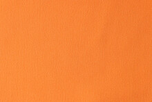 Orange Woven Cotton Smooth Fabric Texture Background