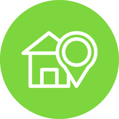 Sticker - Home Destination Icon