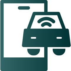 Sticker - Connected Vehicle Icon