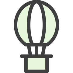 Sticker - Hot Air Balloon Icon