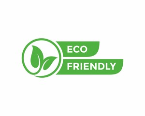 Wall Mural - Eco Friendly Healthy natural product label stamp logo design