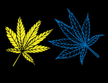Cannabis, Marijuana, Legalization, Ukraine, Flag