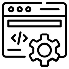Wall Mural - Web Development 