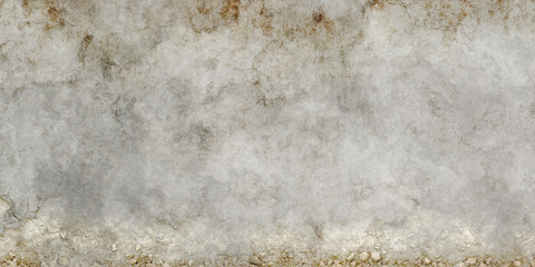 Distressed overlay texture of cracked concrete, stone or asphalt, Gray Surreal Pavement. White grey old marble shapes home rusty splash texture with empty place for your text or image