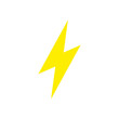 © Maximlacrimart - Lightning bolt, lightning flash icon. Modern vector illustration isolated on white background.
