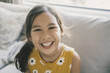 © SewcreamStudio - Portrait of happy young mixed Asian girl child smiling