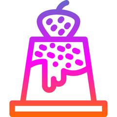 Sticker - Pudding Icon