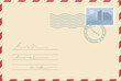 Mail envelope clipart design illustration