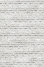 Background Of White Old Brick Wall