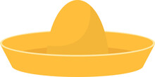 Mexican Hat Clipart Design Illustration