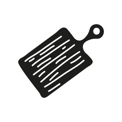 Canvas Print - cutting board utensil