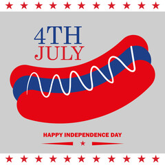 Poster - happy USA independence day