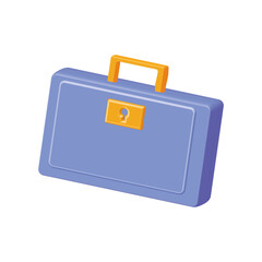 Sticker - business briefcase icon