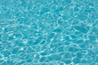 © Ana - Swimming pool water ripples background, clean blue seiche waves in a spacious outdoor piscina, concept for summer vacation mood, tropical or hot destination holidays or traveling to an exotic location
