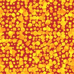 Canvas Print - abstract image of red cubes background. seamless pattern vector illustration