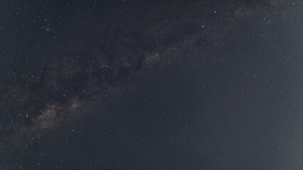 milky way galaxy on the night sky.